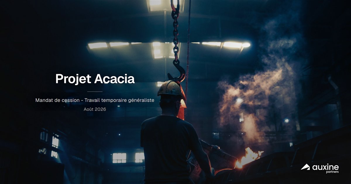 Project Acacia - sell-side mandate, generalist staffing